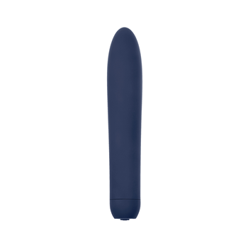 Straight forward - Klassieke vibrator (Blauw)